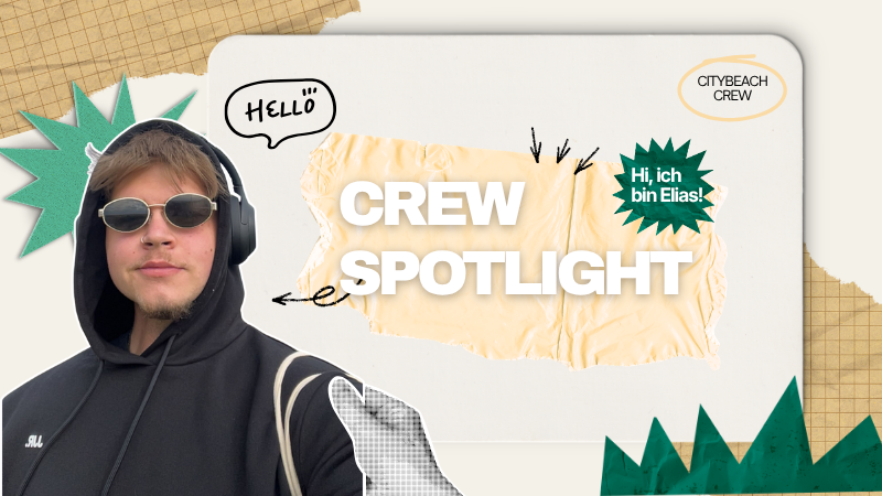 Citybeach Crew Spotlight: Hi ich bin Elias 👋🏼