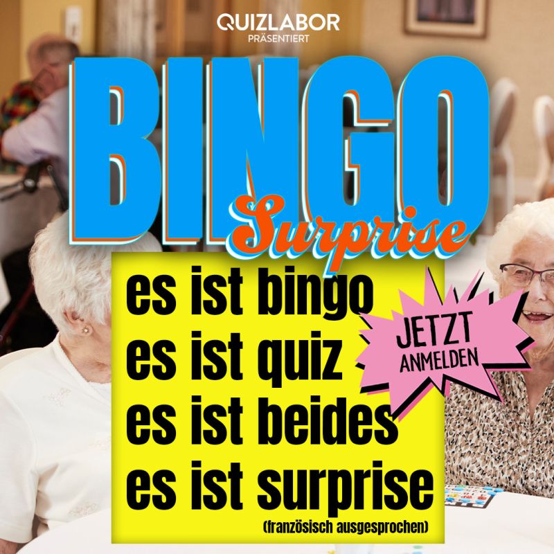 Quizlabor BINGO x Showboxx Dresden